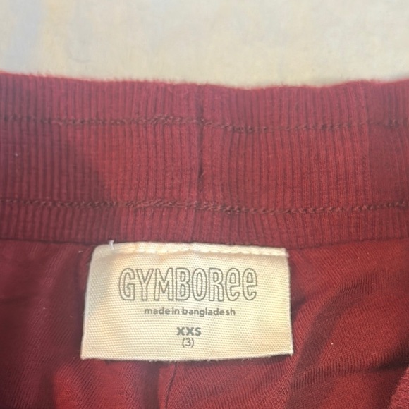 Gymboree Red Casual Elastic Waist Cargo style Pants - Picture 2 of 5